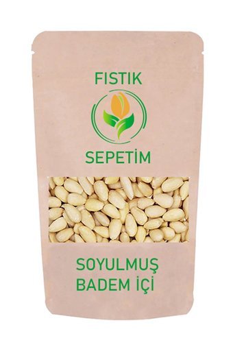 Fıstık Sepetim Tane Çiğ Badem İçi 1.5 kg