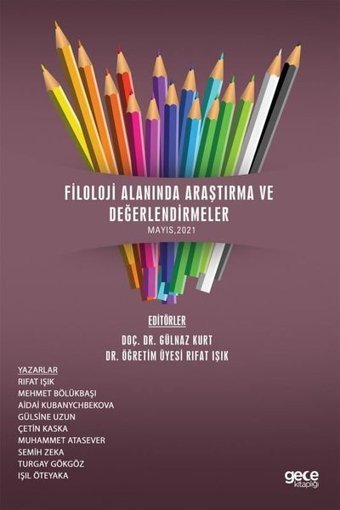 Filoloji Alanında Araştırma ve Değerlendirmeler Mayıs 2021 Kolektif Gece Kitaplığı