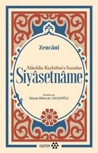 Siyasetname Zencani Yeditepe Yayınevi