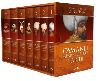 Osmanlı İmparatorluğu Tarihi (7 Kitap Takım) Johann Wilhelm Zinkeisen Yeditepe Yayınevi