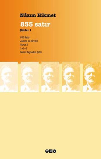 835 Satır - Şiirler 1 Yapı Kredi Yayınları