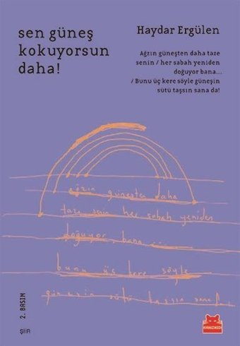 Sen Güneş Kokuyorsun Daha! Haydar Ergülen Kırmızı Kedi