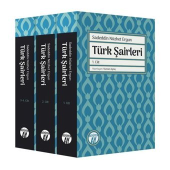 Türk Şairleri Seti - 4 Kitap Takım - Kutulu Sadeddin Nüzhet Ergun Büyüyenay Yayınları