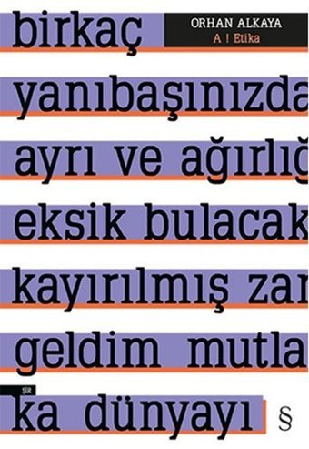 A ! Etika Orhan Alkaya Everest Yayınları