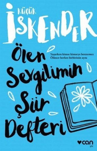 Ölen Sevgilimin Şiir Defteri küçük İskender Can Yayınları