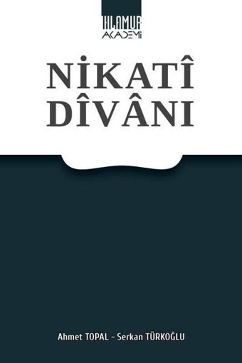 Nikati Divanı Ahmet Topal Ihlamur Kitap