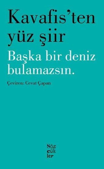 Kavafis'ten Yüz Şiir William Butler Yeats Sözcükler