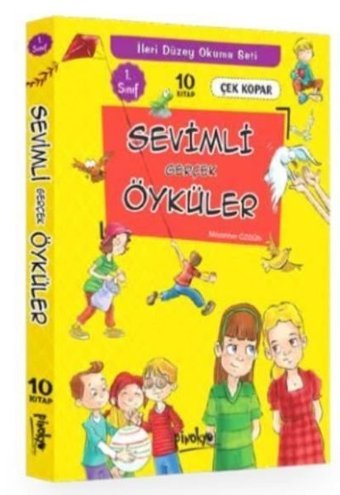1. Sınıf Sevimli Gerçek Öyküler Seti 10 Kitap Takım Kolektif Pinokyo