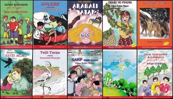 Dokuz Yaş Roman Seti - 10 Kitap Takım Kolektif Özlem Yayınevi