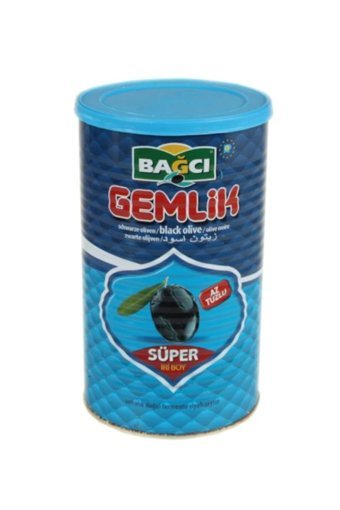 Bağcı Gemlik Salamura Siyah Zeytin Teneke 800 gr