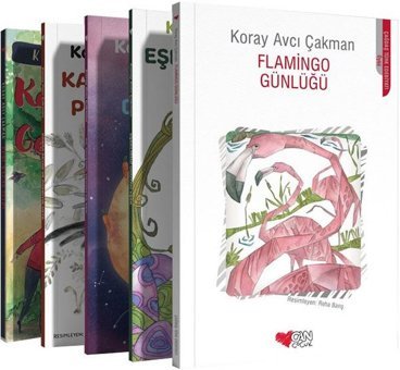 Koray Avcı Çakman Seti - 5 Kitap Takım Koray Avcı Çakman Can Yayınları