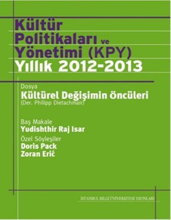 Kültür Politikaları ve Yönetimi (KPY) Kolektif İstanbul Bilgi Üniv.Yayınları