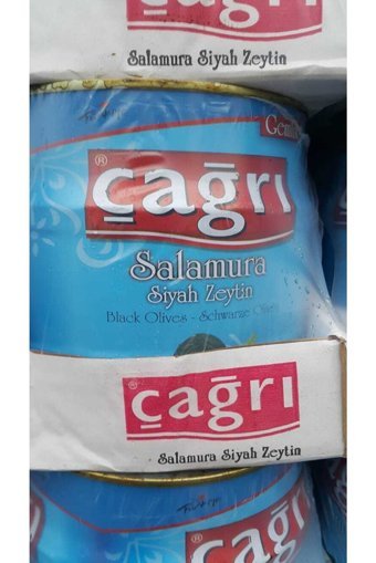 Çağrı Salamura Siyah Zeytin Teneke 2 kg