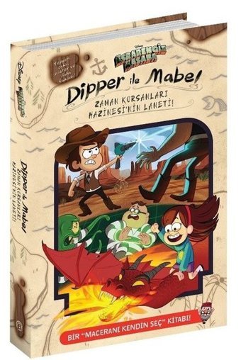 Disney Esrarengiz Kasaba-Dipper ile Mabel Zaman Korsanları Hazinesi'nin Laneti Jeffrey Rowe Beta Kids