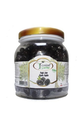 Temizel Gurme Siyah Zeytin Paket 900 gr