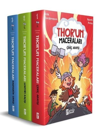 Thor'un Maceraları Seti - 3 Kitap Takım Erik Tordensson Parola Çocuk
