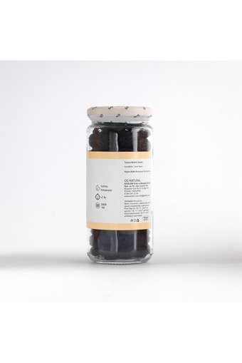 Og Tuzsuz Siyah Zeytin Kavanoz 250 gr