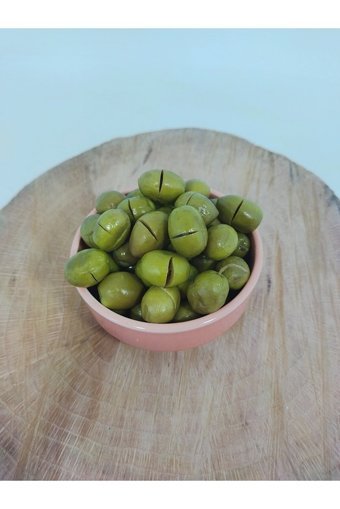 Etik Yerli Ürünler Salamura Kırma Yeşil Zeytin Bidon 10 kg