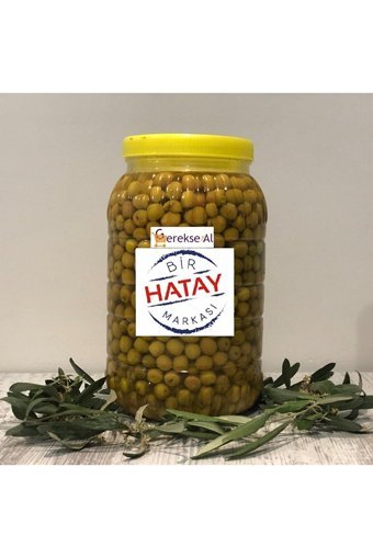 Söylemez Zeytincilik Salamura Kırma Yeşil Zeytin Pet Kavanoz 3 kg