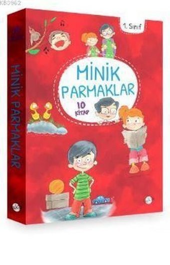 Minik Parmaklar Düz Yazı 1. Sınıf Seti - 10 Kitap Takım Kolektif Kukla