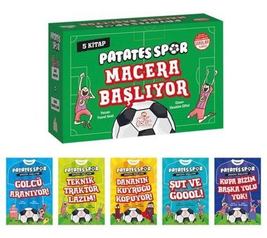 Patatesspor Macera Başlıyor Set + Soru Kitapçığı - 5 Kitap Takım Yusuf Asal Nesil Çocuk Yayınları