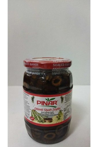 Pınar Çekirdeksiz Dilimli Siyah Zeytin Kavanoz 180 gr