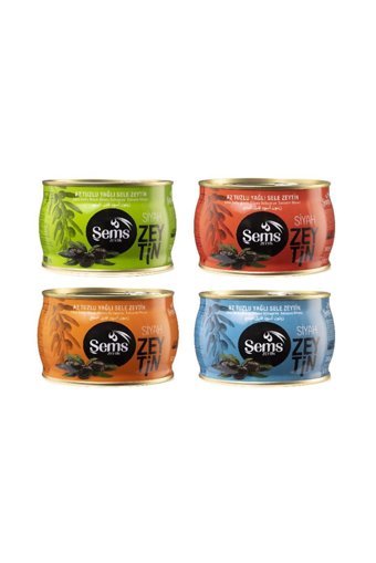Şems Zeytin Siyah Zeytin Teneke 1.2 kg