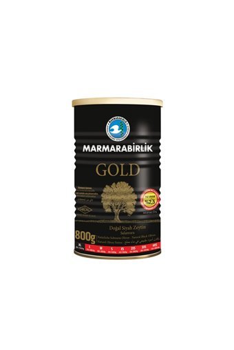Marmarabirlik Gold Salamura Siyah Zeytin Teneke 1.6 kg
