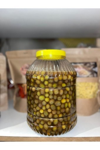 Baharın Organikleri Salamura Yeşil Zeytin Bidon 500 gr
