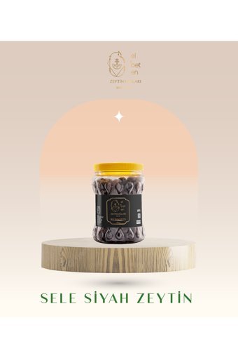 Elbeten Siyah Zeytin Kavanoz 1 kg