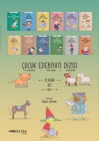 Çocuk Edebiyatı Seti 2 - 12 Kitap Takım A. Fatih Aktaş Tefrika Yayınları