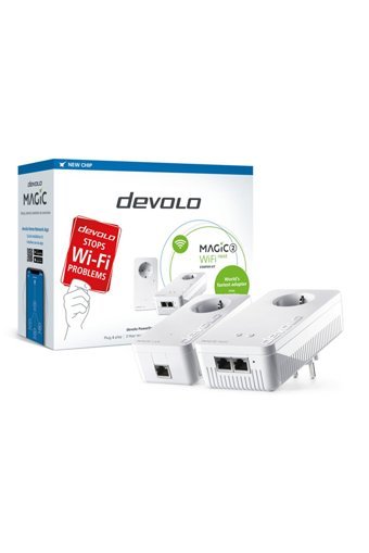 Devolo 8634 Magic Kablosuz 2.4 GHz-5 GHz Wifi Access Point 1 Antenli 867 Mbps Menzil Genişletici