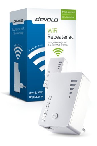 Devolo 9790 Kablosuz 2.4 GHz-5 GHz Wifi Dual Band 1 Antenli 867 Mbps Menzil Genişletici