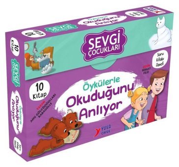 Sevgi Çocukları Öykülerle Okuduğunu Anlıyor Seti - 10 Kitap Takım - 2-3. Sınıflar İçin Ahu Gölcüoğulları Yuva