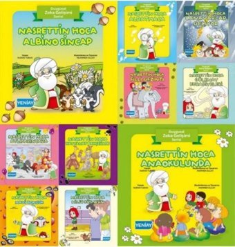 Nasrettin Hoca Duygusal Zeka Gelişim Serisi Seti - 10 Kitap Takım Nuran Turan Yeniay yayınları