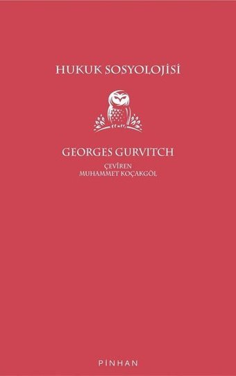 Hukuk Sosyolojisi Georges Gurvitch Pinhan Yayıncılık