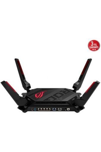 Asus Gt-AX6000 Kablosuz 2.4 GHz-5 GHz Wifi Dual Band Access Point Router 4 Antenli 4804 Mbps Menzil Genişletici