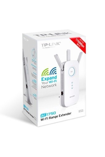 Tp-Link RE450 Kablosuz 2.4 GHz-5 GHz Wifi Dual Band Access Point 3 Antenli 1300 Mbps Menzil Genişletici