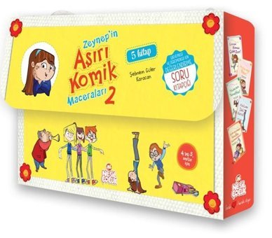 Zeynepin Aşırı Komik Maceraları 2 - 5 Kitap Takım Şebnem Güler Karacan Nesil Çocuk Yayınları