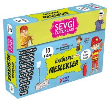 Sevgi Çocukları Meslekler Serisi Seti - 10 Kitap Takım - 3-4. Sınıflar İçin Ahu Gölcüoğulları Yuva
