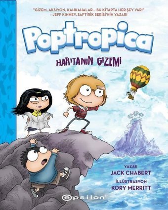 Poptropica 1 - Haritanın Gizemi Jack Chabert Epsilon Yayınevi
