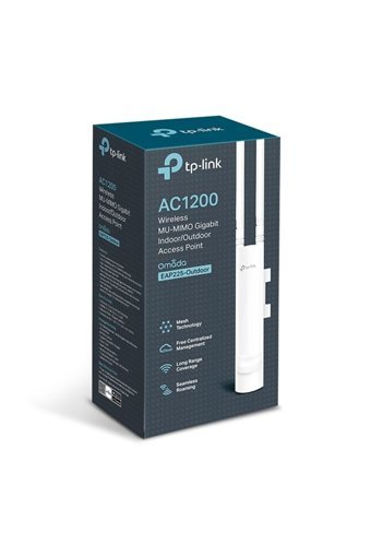 Tp-Link EAP225 Kablosuz 2.4 GHz-5 GHz Wifi Dual Band Access Point 2 Antenli 867 Mbps Menzil Genişletici