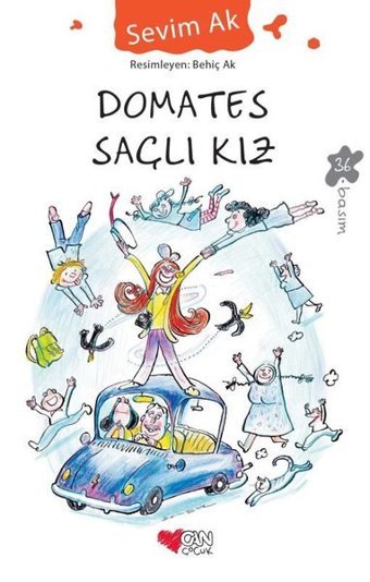 Domates Saçlı Kız Sevim Ak Can Çocuk Yayınları