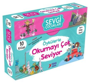 Sevgi Çocukları Öykülerle Okumayı Çok Seviyor Seti - 10 Kitap Takım - 3-4. Sınıflar İçin Ahu Gölcüoğulları Yuva