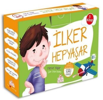 İlker Hepyaşar Seti - 5 Kitap Takım Merve Yaşar Nesil Çocuk Yayınları