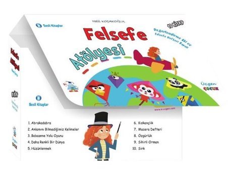 Felsefe Atölyesi Seti - 10 Kitap Takım Halil Koçakoğlu Üçgen Çocuk