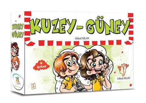 Kuzey-Güney Serisi Seti-5 Kitap Takım Göksal Aslan 5 Renk Yayınları