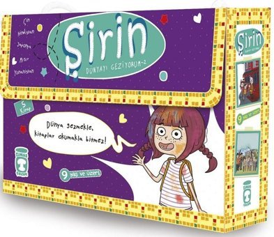 Şirin Dünyayı Geziyorum 2 - 5 Kitap Takım Birsen Ekim Özen Timaş Çocuk
