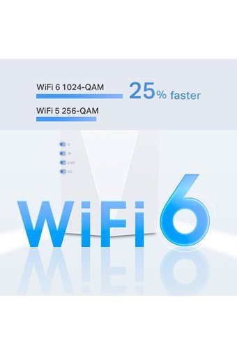 Tp-Link RE600X Kablosuz 2.4 GHz-5 GHz Wifi Dual Band Access Point 2 Antenli 1201 Mbps Menzil Genişletici