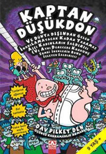 Kaptan Düşükdon-Dünya Dışından Gele Dav Pilkey Altın Kitaplar